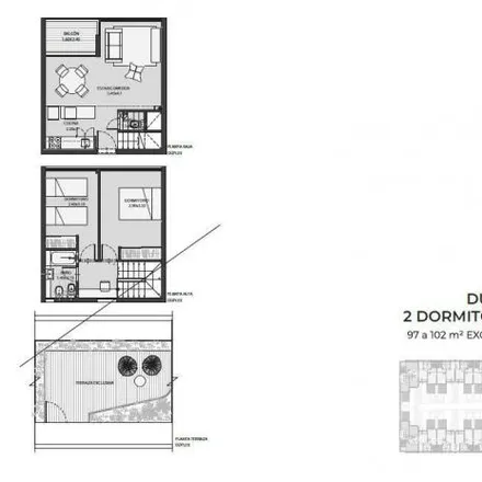 Buy this 2 bed apartment on Avenida Juan José Paso 8301 A in Fisherton, Rosario