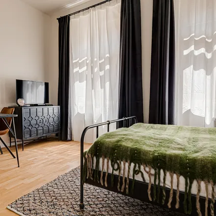 Rent this 1 bed apartment on Štěpánská 1742/27 in 110 00 Prague, Czechia