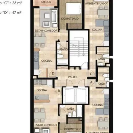 Buy this 1 bed apartment on Avenida Ovidio Lagos 1225 in Nuestra Señora de Lourdes, Rosario