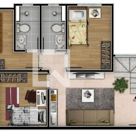 Buy this 3 bed apartment on Rua Mato Verde in Santa Rosa, Belo Horizonte - MG