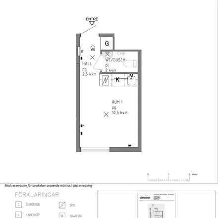 Rent this 1 bed apartment on Rissneleden in 174 52 Sundbybergs kommun, Sweden