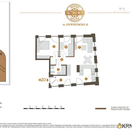 Buy this 3 bed apartment on Jarzębiny in Kocmyrzowska, 31-726 Krakow