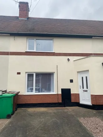 Rent this 2 bed townhouse on 187 Longford Crescent in Bulwell, NG6 8BA