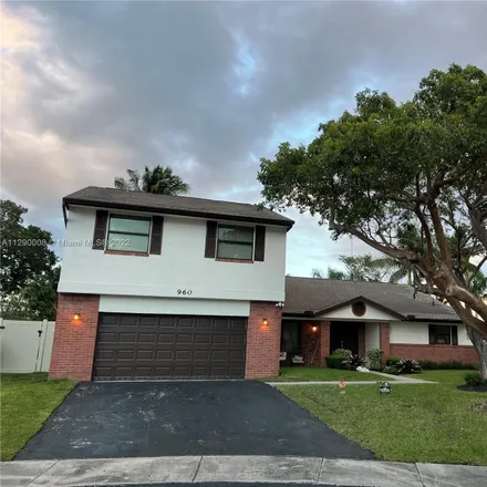 Rent this 3 bed house on 960 Cumberland Terrace in Davie, FL 33325