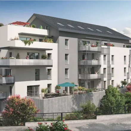 Rent this 3 bed apartment on 92 Place Charles de Gaulle in 74300 Cluses, France