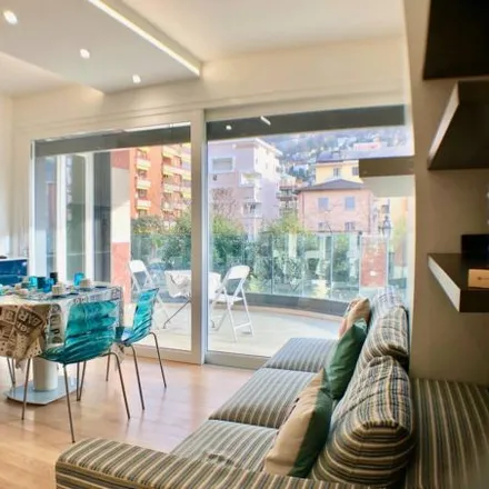 Rent this 3 bed apartment on Via alla Roggia 25 in 6962 Lugano, Switzerland