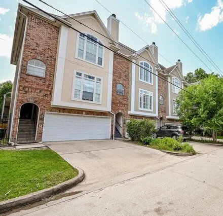 Rent this 3 bed condo on 5108 Fairmont St in Houston, Texas