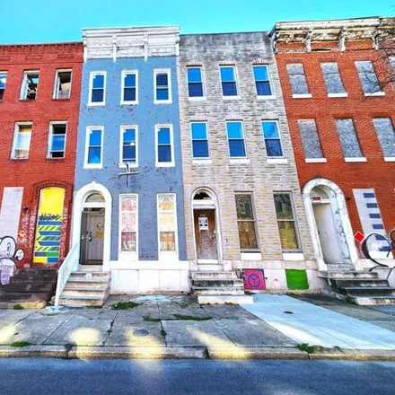 Buy this 3 bed townhouse on 715 North Fulton Avenue in Baltimore, MD 21217