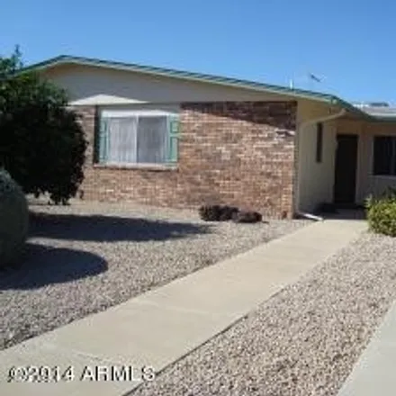 Buy this 1 bed townhouse on 19430 North Camino Del Sol in Sun City West, AZ 85375