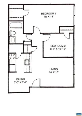 Image 4 - 1226 Smith Street, Charlottesville, VA 22901, USA - Apartment for rent