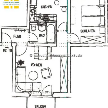 Image 3 - Sachsenring 35, 09127 Chemnitz, Germany - Apartment for rent