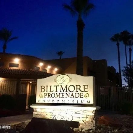 Buy this 1 bed apartment on Biltmore Promenade in 2625 East Indian School Road, Phoenix