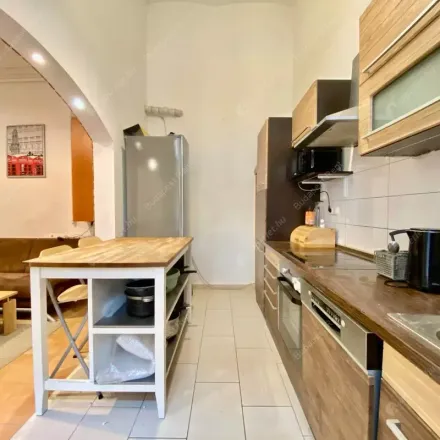 Rent this 3 bed apartment on Józsefvárosi Galéria in Budapest, József körút 70