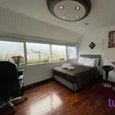 Rent this studio apartment on BBVA Continental in Tarata Street, Miraflores