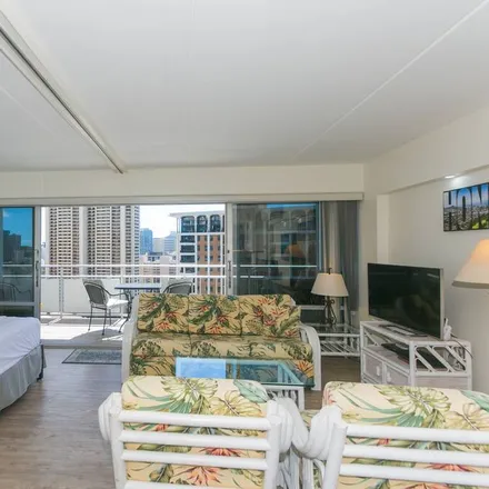 Rent this 1 bed condo on Honolulu in HI, 96813