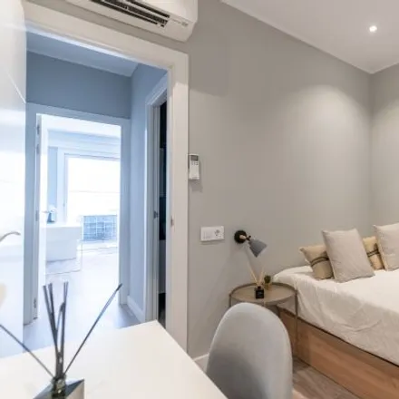 Rent this 4 bed room on Carrer de Prats de Molló in 08001 Barcelona, Spain