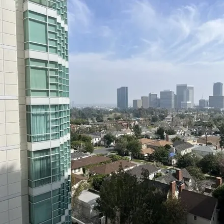 Rent this 1 bed condo on Sterling International Tower in South Beverly Glen Boulevard, Los Angeles