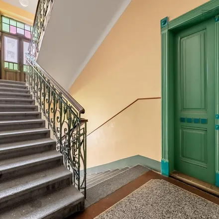 Rent this 3 bed apartment on Gayerová Group in Krkonošská, 120 09 Prague
