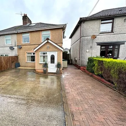 Buy this 3 bed duplex on Llwynon Crescent in Croespen-maen, NP12 0ND