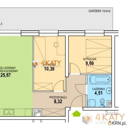 Buy this 3 bed apartment on Łężyca-Odrzańska 40 in 65-001 Zielona Góra, Poland