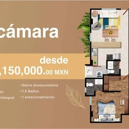Buy this 1 bed apartment on Avenida del Trabajo in 72730 San Juan Cuautlancingo, PUE