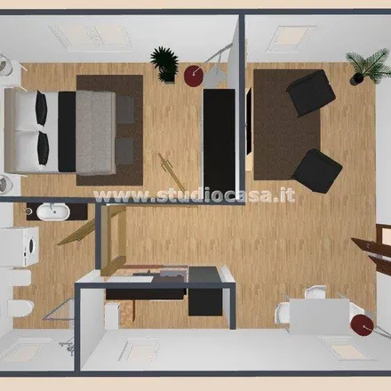 Rent this 2 bed apartment on Erba Medica in Piazza Vittoria 1, 20077 Melegnano MI