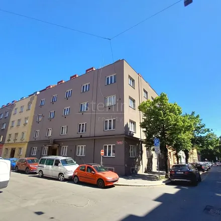 Rent this 2 bed apartment on Za Poštou 896/2 in 100 00 Prague, Czechia