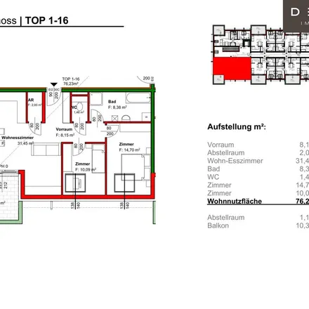 Rent this 3 bed apartment on Nordberggasse 5 in 3462 Absdorf, Austria
