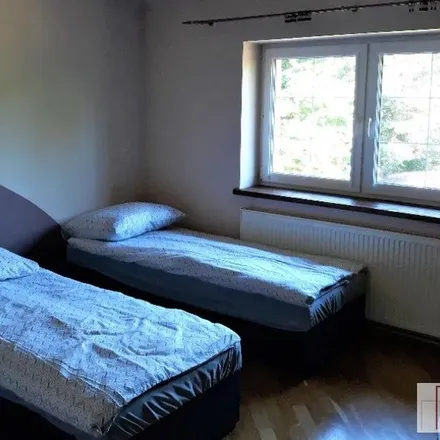 Rent this 7 bed apartment on Stanisława Lema in 31-443 Krakow, Poland