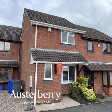 Rent this 2 bed townhouse on Jade Court in Longton, ST3 1NB