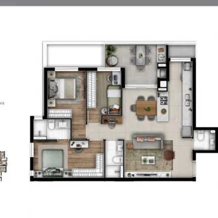 Buy this 3 bed apartment on IASD Juvevê in Rua Professor Arthur Loyola 70, Cabral