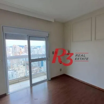 Rent this 4 bed apartment on Avenida Siqueira Campos in Embaré, Santos - SP