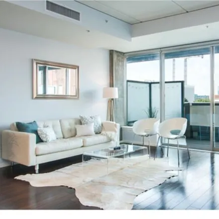 Rent this 1 bed condo on Evo South in 1155 South Grand Avenue, Los Angeles