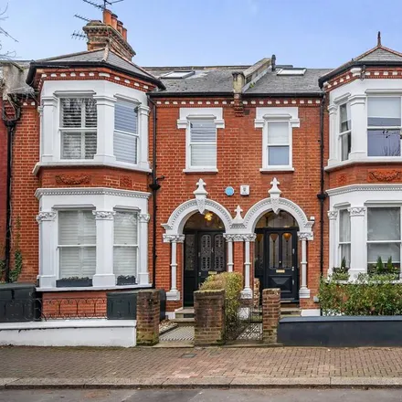 Rent this 5 bed townhouse on 55 Fontenoy Road in London, SW12 9LU