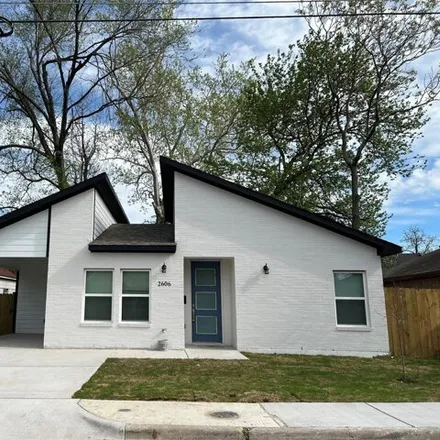Buy this 2 bed house on 2602 Burger Avenue in Dallas, TX 75215