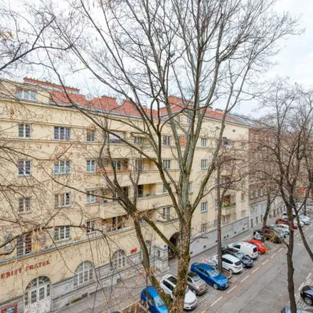 Rent this 1 bed apartment on Ybbsstraße 16 in 1020 Vienna, Austria