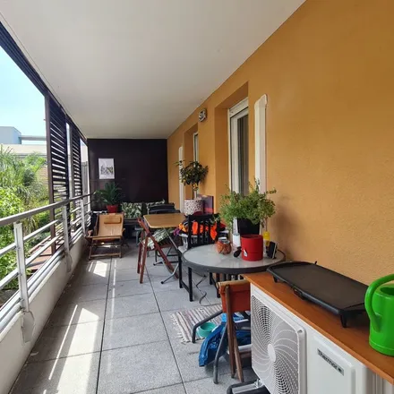 Rent this 3 bed apartment on 13 Place de la Liberté in 34170 Castelnau-le-Lez, France