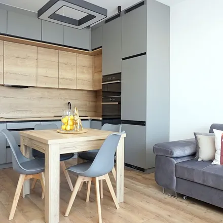 Rent this 2 bed apartment on Łukasza Watzenrodego 15a in 87-100 Toruń, Poland