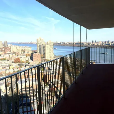 Rent this 1 bed apartment on Riviera Towers in Hillside Road, West New York