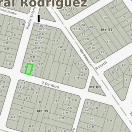 Buy this studio house on 2 de Abril 1321 in Barrio Parque Irigoyen, General Rodríguez