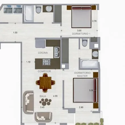 Buy this studio apartment on Edificio Picasso in Avenida República de El Salvador 12, 170504