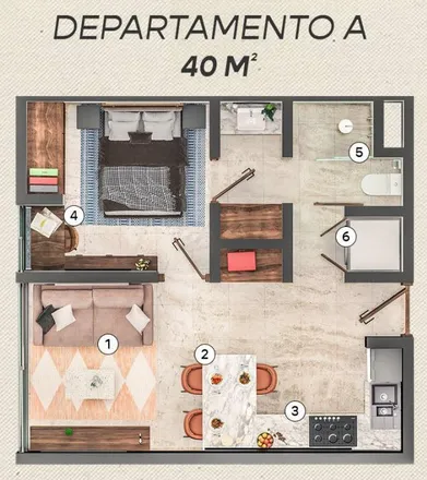 Image 4 - unnamed road, Temozón Norte, 97110 Mérida, YUC, Mexico - Apartment for rent