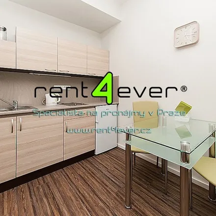 Rent this 1 bed apartment on přírodní rezervace Podhoří in Přerušená, 165 00 Prague