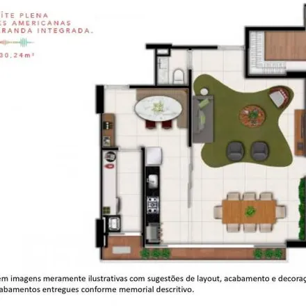Buy this 3 bed apartment on Rua C-238 in Setor Jardim América, Goiânia - GO