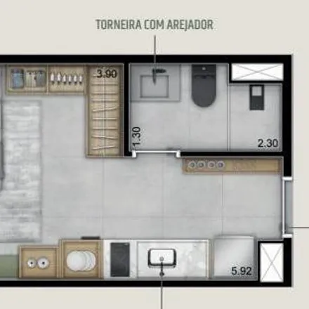 Buy this 1 bed apartment on Rua Cunha Gago 717 in Pinheiros, São Paulo - SP