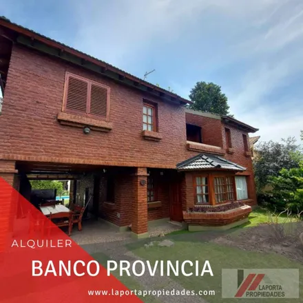 Rent this studio house on unnamed road in Country Banco Provincia, Francisco Álvarez