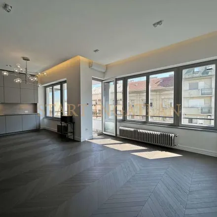 Rent this 1 bed apartment on Budapest in Kis Rókus utca 17-19, 1024