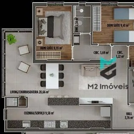 Buy this 3 bed apartment on Rua Colombo in Velha, Blumenau - SC