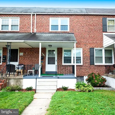 Buy this 2 bed townhouse on 4218 Edgehill Avenue in Baltimore, MD 21211