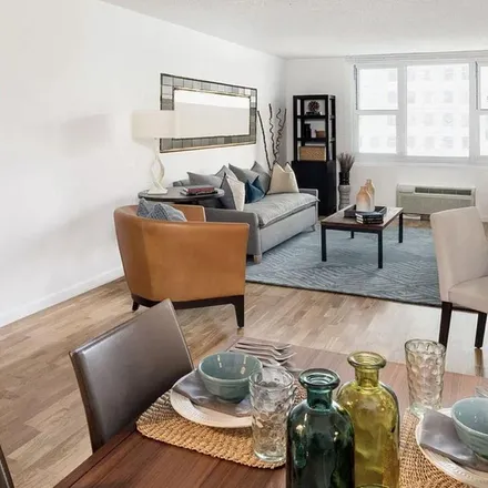 Rent this 1 bed apartment on Gateway Plaza 100 in 345 South End Avenue, New York